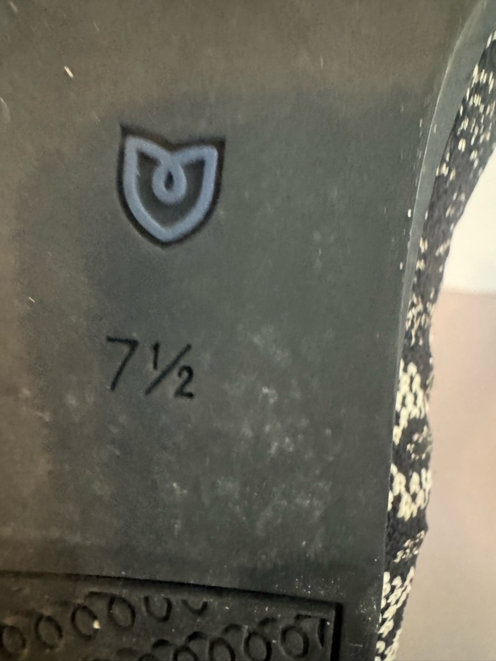 Rothy's Black and White Knit Ballet Flats - Picture 7 of 8